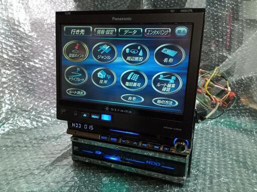 【CN-HDS955MD】2014年地図、7型インダッシュ、HDDナビ、ストラーダ、DVD、CD録音【地デジ未対応】