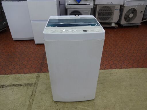 ID 014713　洗濯機ハイアール　4.5K　日焼け有　２０１６年製　JW-C45A