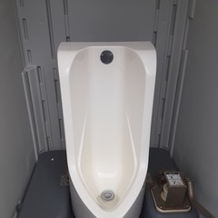 値下げしました】ハマネツ 仮設トイレ（小便器・汲み取り）