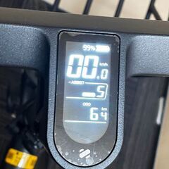 HONBIKE チェーンレス電動自転車　TOGO01　ブラック×レッド