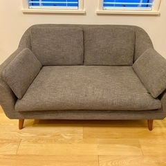 NOCE 2人掛けソファ グレー ソファBEANS 2人掛け【送料・開梱設置無料】グレー | NOCEノーチェ