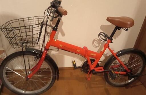 決まりました　Raychell FB-206R  折り畳み自転車