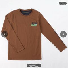 新品！タグ付き　クリフメイヤー　長袖Tシャツ　(ブラウン)　