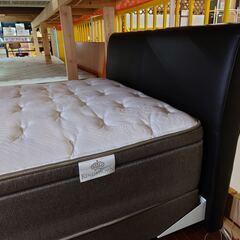 商談中4/15販売価格見直し済！【愛品倶楽部柏店】2020年製　レガリア　IDC大塚家具　ダブルクッションセミダブルベッド　インシグニアDX