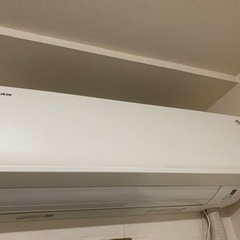 取り外し・持ち帰りはご購入者様でお願いします】 DAIKINエアコン2018年製6