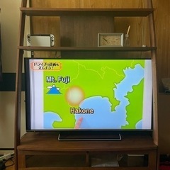 ウォールナット　無垢材　TVボード　TV台