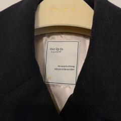 【navy】 Mademoiselle 2Way Long Coat