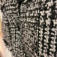 Tweed Shell Down Long Coat