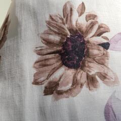 Sunflower-Printed-Midi Dress