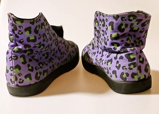 EVANGELION X UBIQ HICUT SNEAKER(エヴァンゲリオン × ユービック ハイカット スニーカー)BLACK/PURPLE