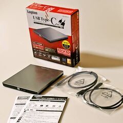 Logitec ポータブルDVD LDR-PVA8UCLGY