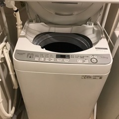 【3/12掲載終了】SHARP 全自動洗濯機　ES-GE7D