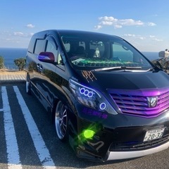 20アルファード イカリングヘッドライト