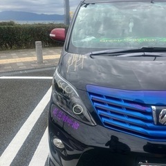 20アルファード イカリングヘッドライト