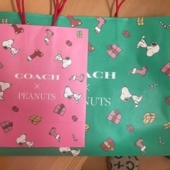 COACHコーチくち紙バック