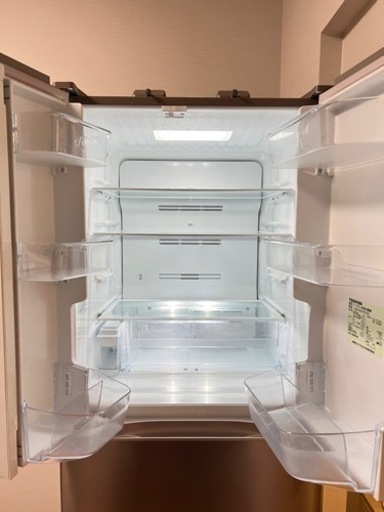 冷蔵庫の内部の様子