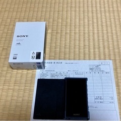 【ネット決済・配送可】SONYウォークマン　NW-A306  32G 