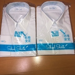 白のYシャツ 2つセット　新品 未開封
