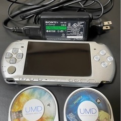 PSP3000 本体 ＋充電ケーブル ソフト付き