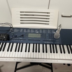 (決まりました)電子ピアノ CASIO 光ナビゲーション LK-...