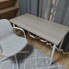 【ネット決済】【引取2/26迄！】【IKEA】机と椅子のセット