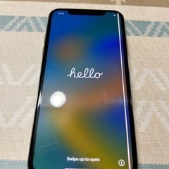 iPhone x　 Silver　ジャンク品　au256GB 即日発送可iPhoneX au 256GB ジャンク品 中古[27883118
