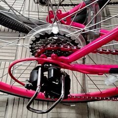 自転車（クロスバイク・Viento：赤）】
