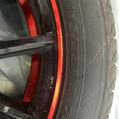 軽自動車　アルミホイール&タイヤ交渉中