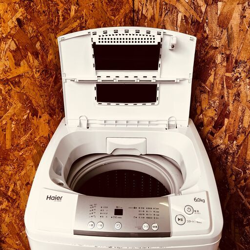 11654 Haier 一人暮らし洗濯機 2016年製 6.0kg 2月18、19日大阪～神戸方面 条件付き配送無料！