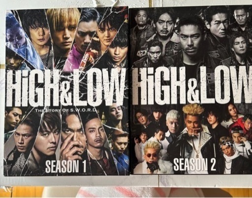 HiGH\u0026LOW season1 season2 完全版BOX