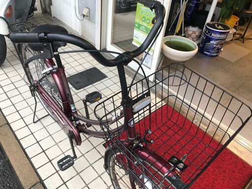 BS  BRID  年季が入った丈夫なママチャリ