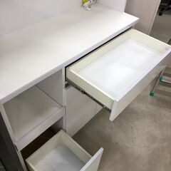 土井インテリア キッチンボード ホワイト W(幅)115.3×D(奥行き)45×H(高さ)