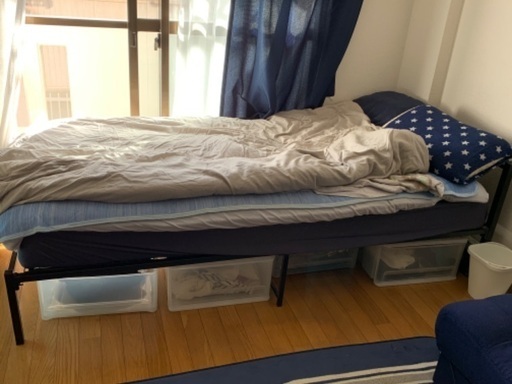 ニトリ パイプベット マットレス付き