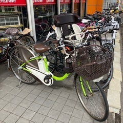 🚲子供乗せ付き🚲Panasonic 26インチ電動アシスト付き自転車 BE  