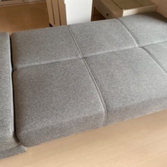 布貼りソファーベッド
