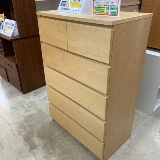 人気IKEA MALM 5段チェスト イケア マルム 北欧Style 2650