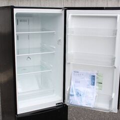 少し大きめの2ドア冷蔵庫（洗浄・除菌済）☆TOSHIBA☆GR-M17BS(K