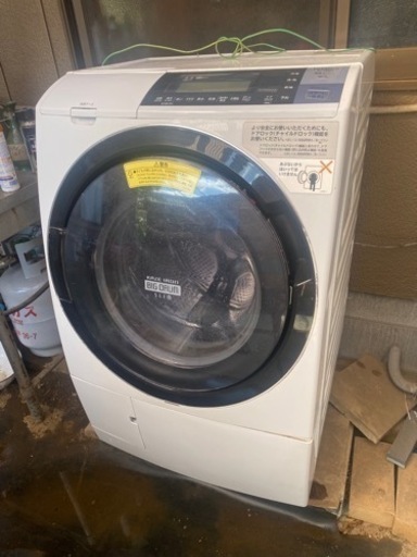 日立　洗濯乾燥機 BD-S8800L  ビッグドラム11Ｋ　17日引き取り可能な方募集
