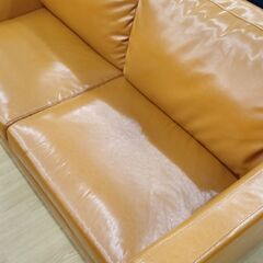 ☆ジモティ割あり☆ 2Pソファ H65×W164.5×D82.5 クリーニング済み