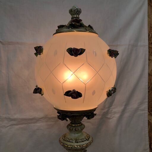 Wa392 アンティークランプ　ローズ Wa392 アンティークランプ ローズ