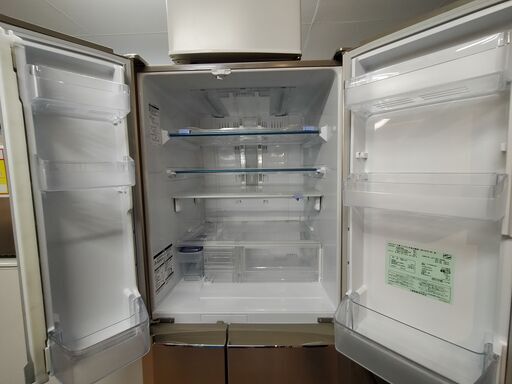 k287 【期間限定キャンペーン】冷蔵庫 三菱 6ドア 2011年製 MR-E57S-N3