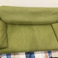 【取引終了】グリーンのソファ