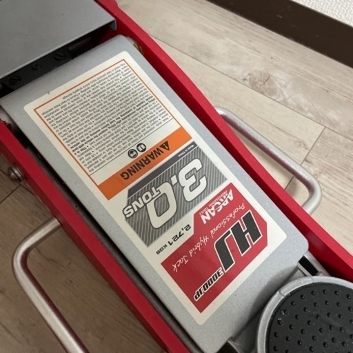 メンテナンス用品 ガレージジャッキ、ジャッキスタンド、ラダー　セット