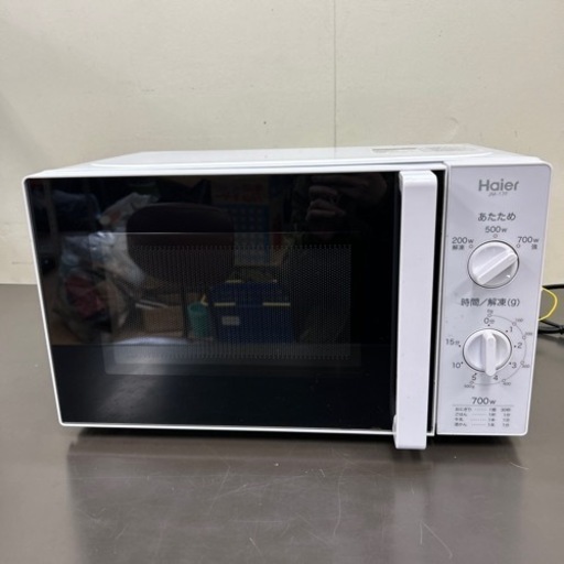 Haier ハイアール 電子レンジJM-17F-60 2018年製 動作確認済み