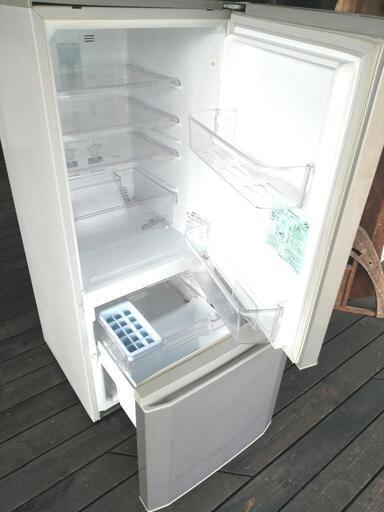 ★三菱冷凍冷蔵庫★MR-P15W-S★2013年製、146L★8000円