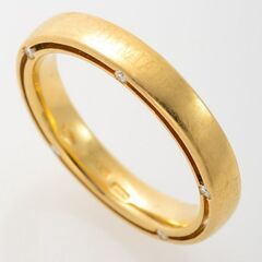 DAMIANI 750YG D.Sideコレクション ダイヤモンド リング 品番d21-370