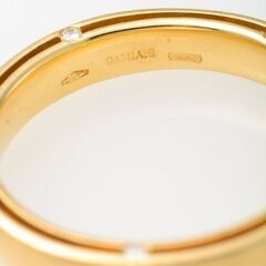 DAMIANI 750YG D.Sideコレクション ダイヤモンド リング 品番d21-370