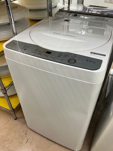SHARP 5.5kg洗濯機 2019年製 ES-GE5C No.5965● ※現金、クレジット、スマホ決済対応※