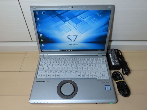 JC01121 パナソニック Let's Note CF-SZ6 第7世代 SSD 軽量 良品 office2019