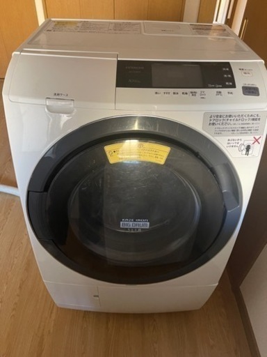 【中古品】ドラム式洗濯乾燥機(BD-S3800L)